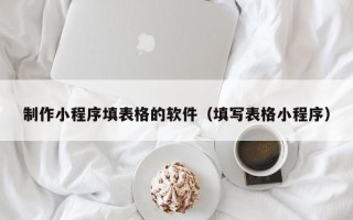 宁波制作小程序填表格的软件（填写表格小程序）