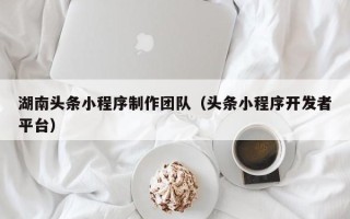 宁波湖南头条小程序制作团队（头条小程序开发者平台）